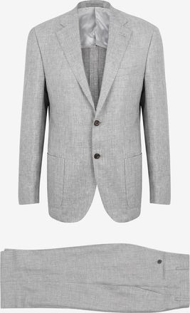 Corneliani Anzug aus Schurwoll- und Seidemix-Tuch