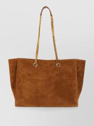 Saint Laurent niki suede tote bag