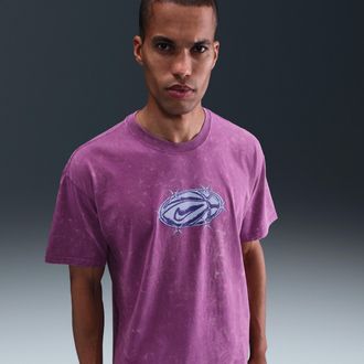 Nike Mens Max90 T-Shirt in Purple | HV1675-551