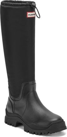 Hunter Wendy Rain Boot in Black/black at Nordstrom, Size 10