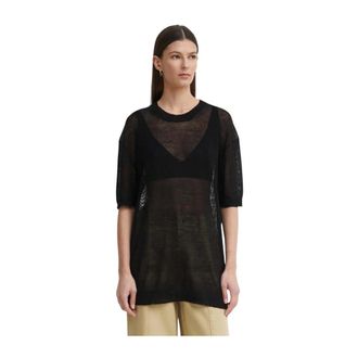 &Aacute;eron Mujer, Camisetas, Negro, Talla: S