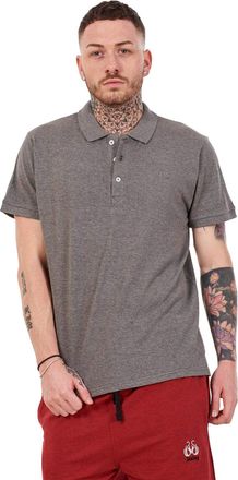 JD Williams Mens Plain Solid Polo Cotton T-Shirts Regular fit Casual Formal Shirt Top M-XXL Grey
