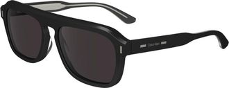 Calvin Klein CK24504S 001 Mens Sunglasses Black Size 56