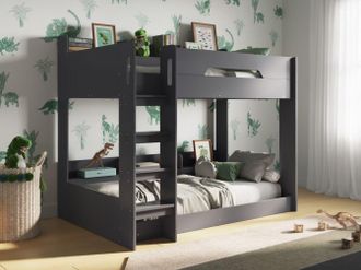 Flair Gravity Bunk Bed in Grey | Size: Single