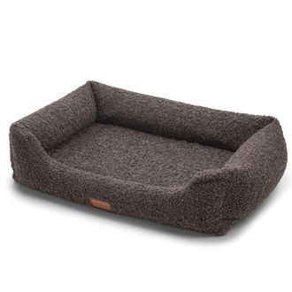 Woodek Cama para perros gris 100x 70 x 25 cm
