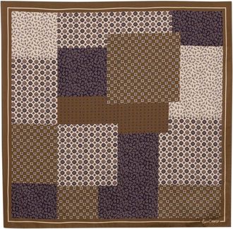 Luisa Cerano Zijden sjaal met abstracte print - Dames - Zijden sjaals - Veelkleurig - ONE Size - Accessoires