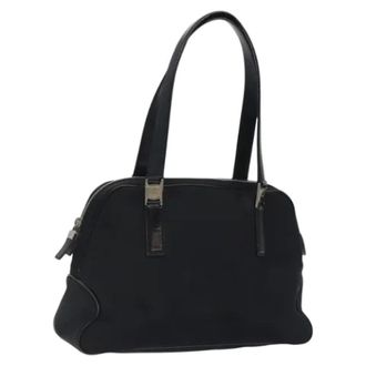 Ferragamo Pre-owned Nylon handbags - Dames - Pre-owned - Zwart - Maat: ONE Size Nylon