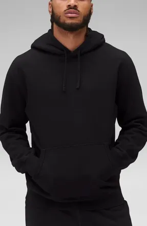 Reigning Champ Midweight Terry Standard Hoodie in Black at Nordstrom, Size X-Large R
