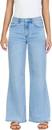 Dear John Denim Fiona Denim Wide Leg Jeans In Eclipse