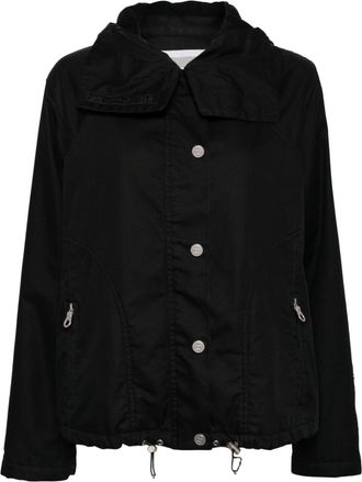 Chanel 2002 Sport Line hooded jacket - women - Polyester/Cotton/Polyurethane - 40 - Black