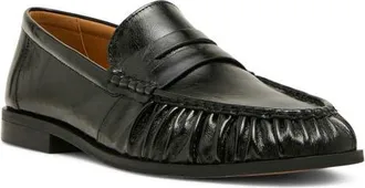 Steve Madden Quest Penny Loafer in Black at Nordstrom, Size 11.5
