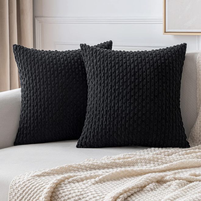 Miulee Kordsamt Kissenbezug Kissenbezüge Dekorative Kissenhülle Moderne Sofakissen Dekokissen Couchkissen Zierkissen Weicher für Sofa Wohnzimmer Schlafzimmer ab 26,99 €
