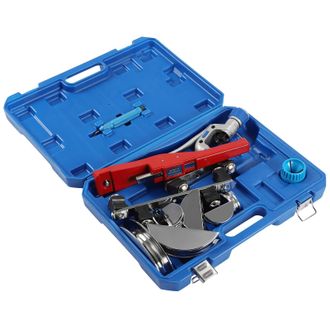 OEM Kit Para Dobladora De Tubos, Juego Completo Con Mango Ergon&oacute;mico, Dise&ntilde;o Duradero, Color Rojo Vino