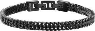 Van Heusen Mens Franco Chain Bracelet in Black at Nordstrom Rack