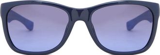 Lacoste L662S424 Rectangle Frame Sunglasses - Blue