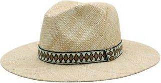 Bruno Magli Packable Straw Panama Hat in Natural at Nordstrom Rack, Size Large/x-Large