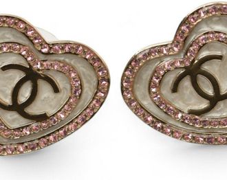 Chanel Plating Stud Earrings (Pre-Owned)