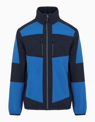 Regatta Mens Regatta Professional Unisex Adult 2 Layer Soft Shell Jacket - Blue - Size: 46/Regular