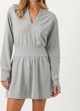 Sundays Frida Dress In Heather Grey