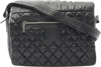 Chanel 2010-2011 Small Nylon Coco Cocoon Flap crossbody bag - Nero