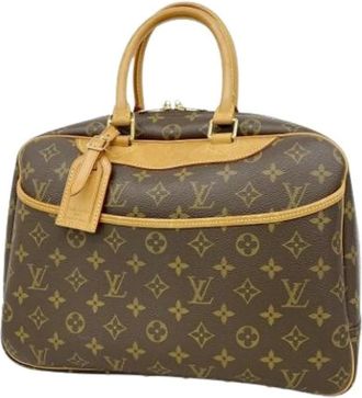 Louis Vuitton Pre-owned Handbags, female, Brown, Size: ONE SIZE Pre-owned Vintage Canvas Handbag