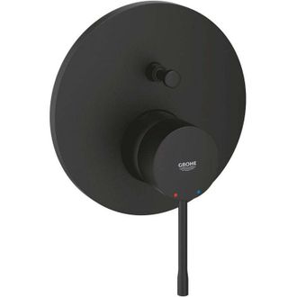 GROHE 24 167 Kf1 Essence Monomando Con Inversor De 2 V&iacute;as Negro - Ref: 24 167 Kf1 - Grohe