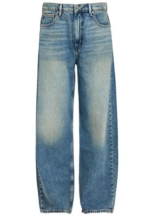 Good American Good Standard Baggy Relaxed Jeans - Blue - 27 (W27 / UK8-10 / S)