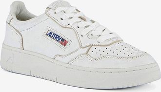 Autry Niedrige zweifarbige Schn&uuml;rsneakers Medalist