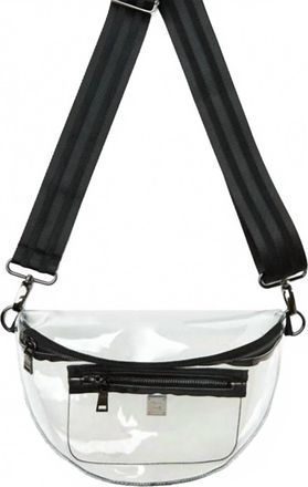 Think Royln Womens Crossbody Bag In Clear