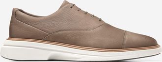 Cole Haan Mens &Oslash;riginal Grand CitySpectre Cap Toe Oxford Shoes - Beige Size 10.5