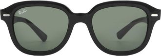 Ray-Ban Erik Green Square Unisex Sunglasses RB4398 901/31 53