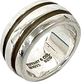 Tiffany & Co. Silver Silver 925 Band Ring (Pre-Owned)