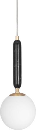 Globen Lighting Pendellampe Torrano ø 15 cm mit schwarzem Marmor