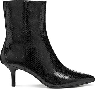 Geox D Kleopy B - Dames - Laarzen met Hak - Zwart - 37 EU - Schoenen