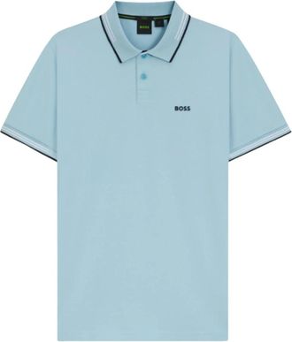 HUGO BOSS Paul Polo - Heren - Polos - Blauw - XL - Katoen - Tops
