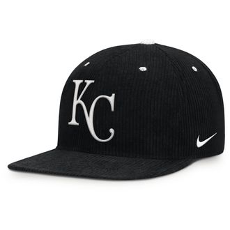 Nike Kansas City Royals Pro Nike Mens MLB Adjustable Hat in Black | NB4910DWROY-KEN