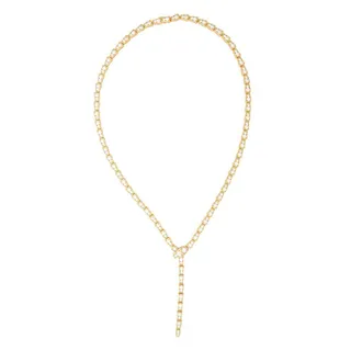 Say It With Snake Necklace - Yellow Gold | Size: 17 inches