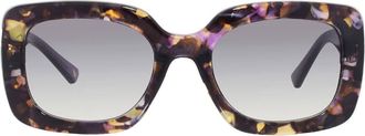 Nine West Smoke Square Ladies Sunglasses 10269322.KHL BLUSMK