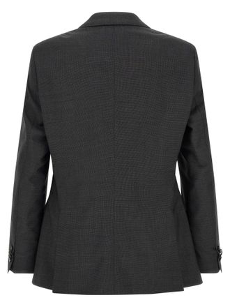 HUGO BOSS Virgin Wool Pant Suit - Gray