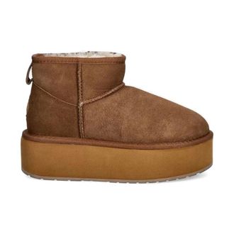 Emu Schoenen, Dames, Bruin, 40 EU, Wol, Stinger Micro Flatform