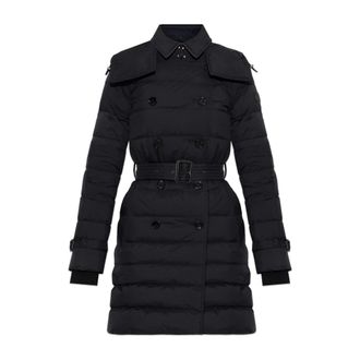 Burberry Chaqueta acolchada Audley - Coats - Mujer - Azul - XS