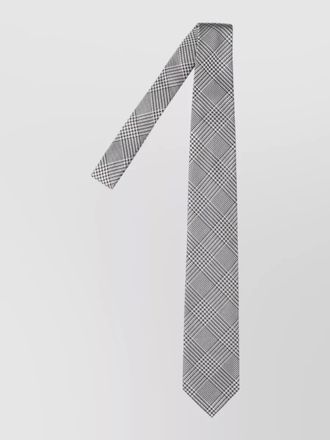Tom Ford tie slim design geometric pattern