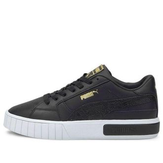 Puma (WMNS) PUMA Cali Star Snake Sneakers Black/White 380629-02