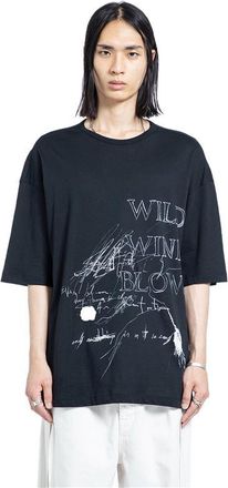 Ann Demeulemeester Dieter Wild Wind Blows High Comfort T-Shirt