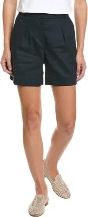 Brooks Brothers Pleated Linen-Blend Short