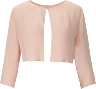 Twinset Kort jasje - Dames - Zomerjassen - Roze - M - Jassen