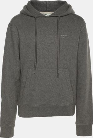Off-white Grey Jersey Hoodie