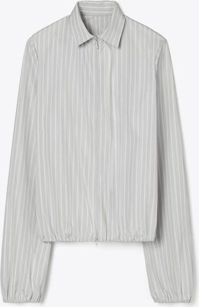 Tory Burch Womens Striped Cotton Top, size 12