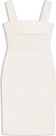 BOSS Slim-fit jersey dress with layered detail