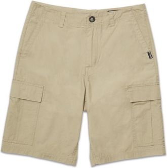 Volcom Strange Tripper Cargo Short 22 Shorts f&uuml;r Herren | beige